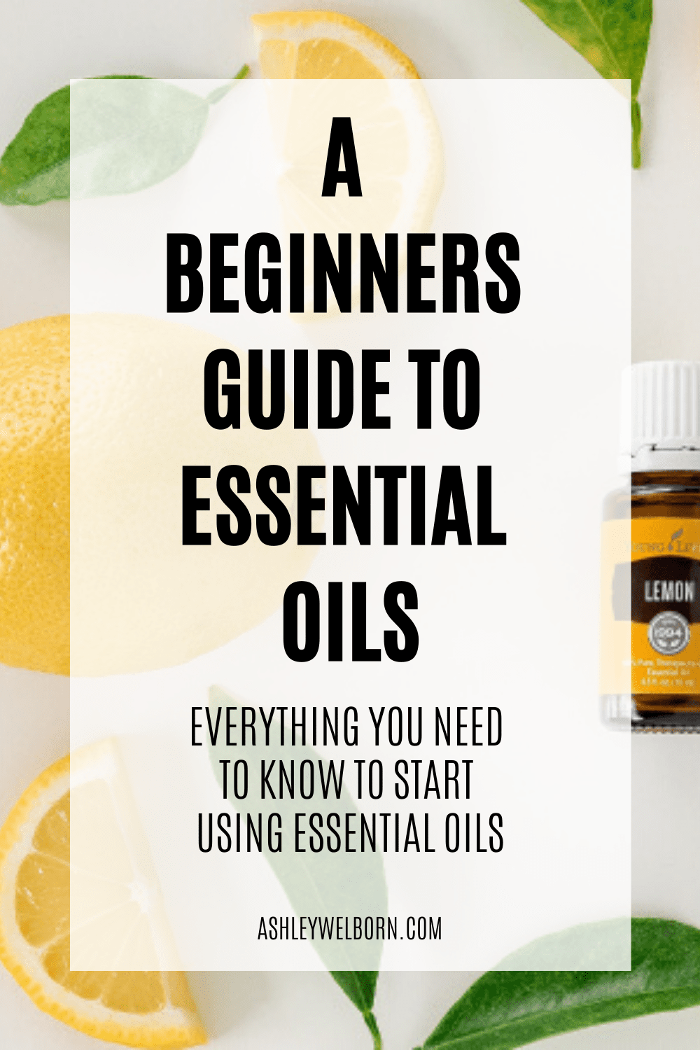 The Beginners Guide To Essential Oils - Ashley Welborn